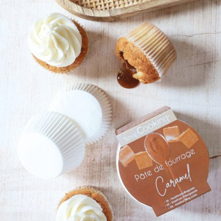 pate de caramel pour fourrage cupcake scrapcooking
