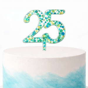 Gateau-age-topper-confettis-bleu-vert