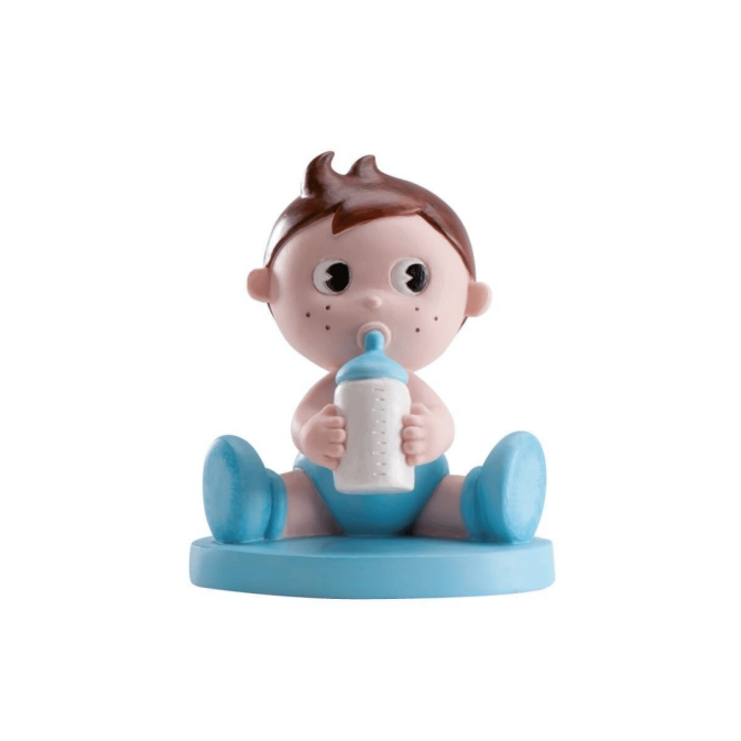 figurine bébé garçon pour gâteau de Baptême