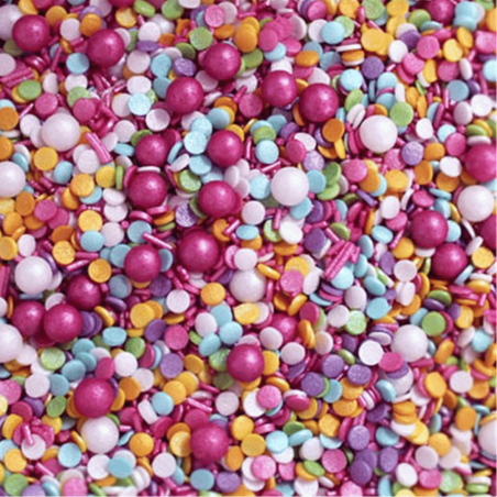 sprinkles colorés bubble gum azucren