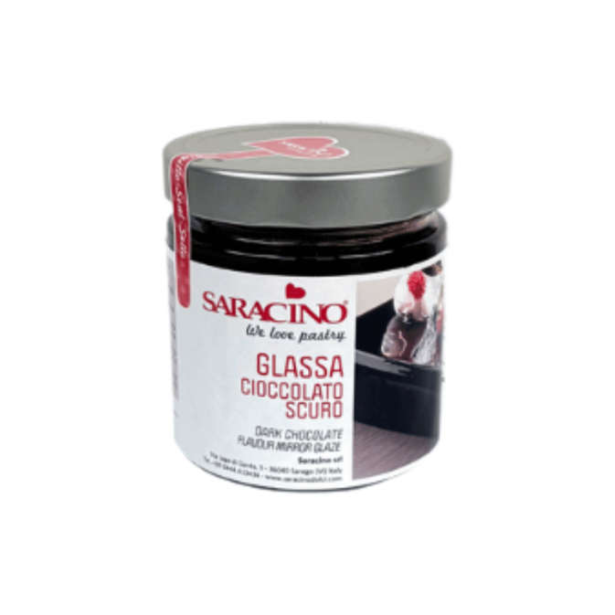 glaçage miroir chocolat noir saracino