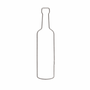 Emporte pièce bouteille de vin pour biscuits et sablés