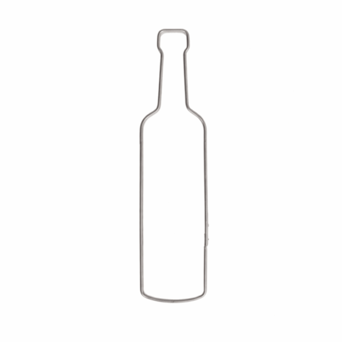 Emporte pièce bouteille de vin pour biscuits et sablés
