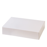 boite à biscuits en carton rigide blanche