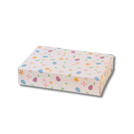 Boîte à biscuits Pâques en carton