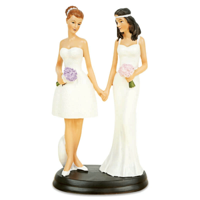 figurine mariage 2 femmes