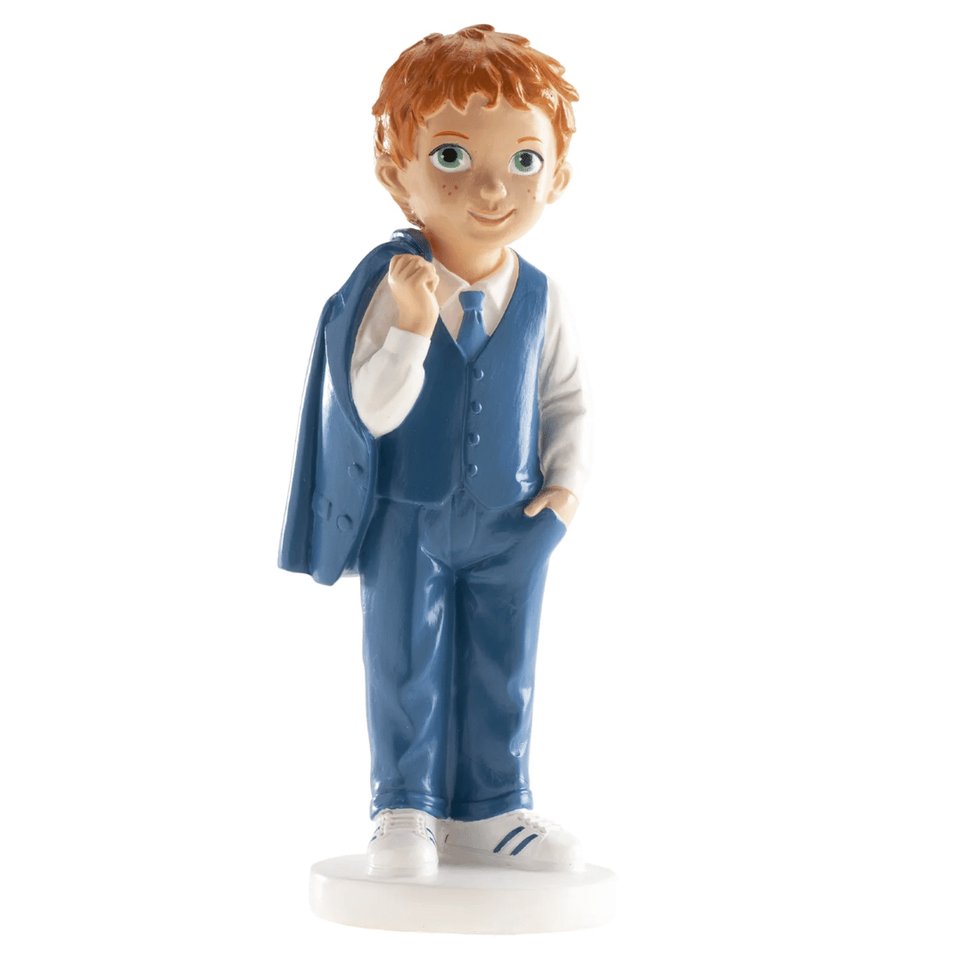 figurine garçon communion