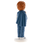 figurine communiant pour gateau - vue de dos