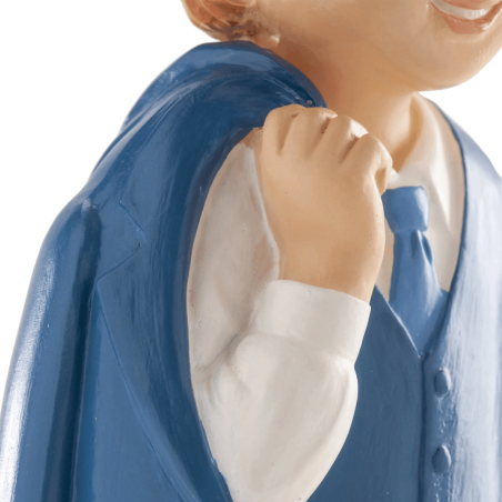 details figurine garçon communion