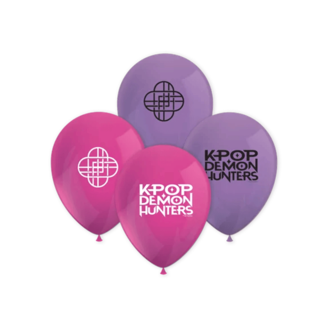 ballons en latex k-pop demon hunters