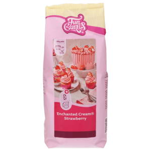 mix crème enchantée funcakes fraise 900 g