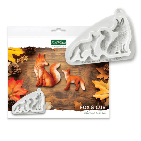 moule a modelage en silicone renards