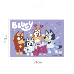 feuille comestible pour gâteau bluey