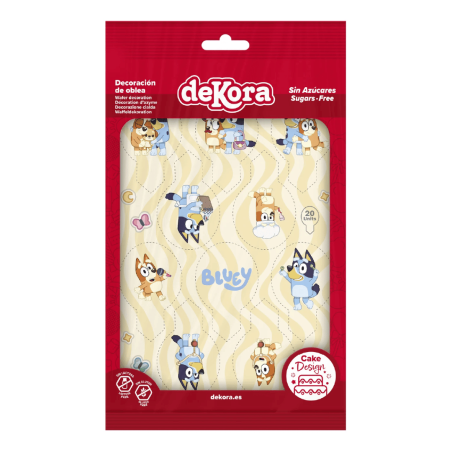 decorations comestibles bluey