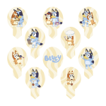 decoration cupcake bluey