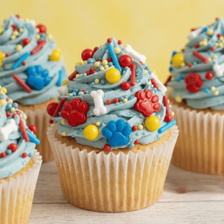 cupcakes décorés pat patrouille