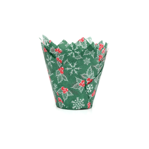 caissettes muffin noel house of marie feuilles de houx