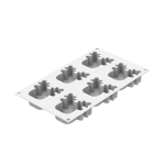 Moule silicone silikomart Rudolph 100 x6