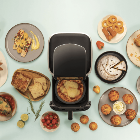 moule à gateau rond pour air fryer en silicone