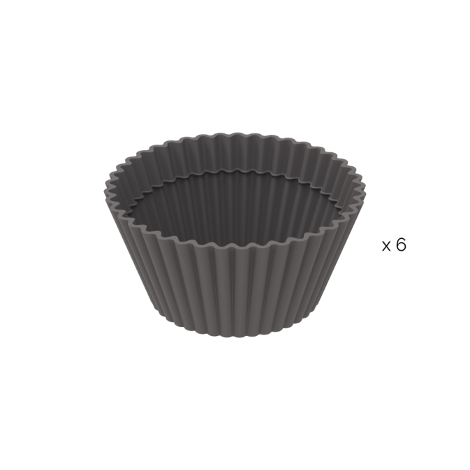 Moule à muffins pour airfryer en silicone x6