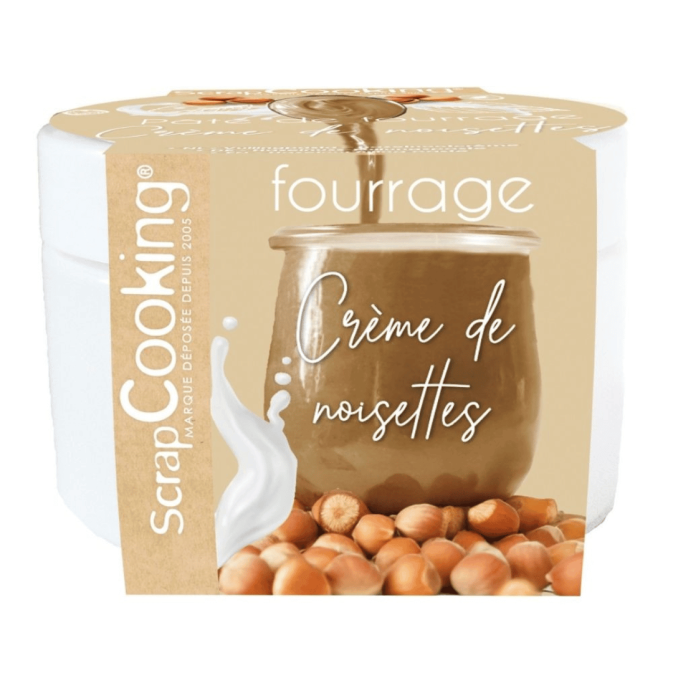 Pâte de fourrage crème de noisette 200gr