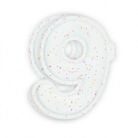 2 moules à génoise pour number cake 9 en silicone