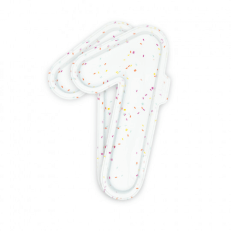 2 moules pour number cake chiffre 1 en silicone