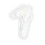 2 moules pour number cake chiffre 1 en silicone