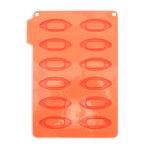 moule barquette en silicone pour 12 biscuits