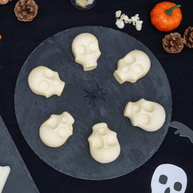 idée gateaux 3d tete de mort avec moule cécoa paris