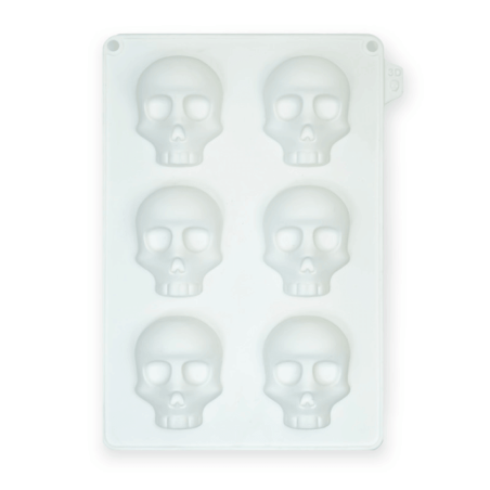 moule mini gateaux 3d tete de mort