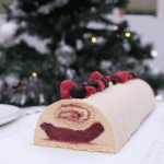 idée buche de noel glacée classique avec moule cécoa paris