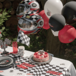 deco anniversaire formule 1 - ballons latex