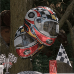 Ballon gonflable géant pour déco anniversaire formule 1