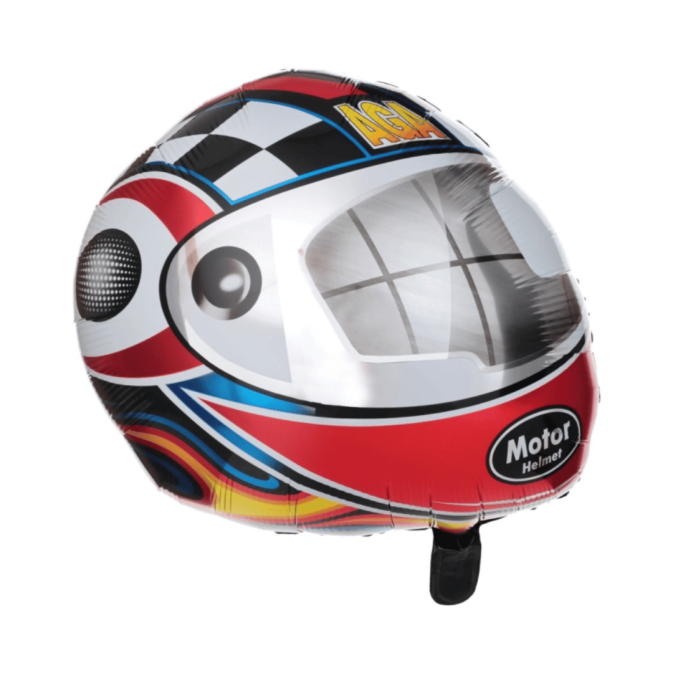 Ballon géant gonflable casque formule 1 - Ø45cm