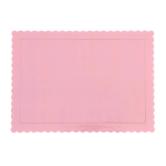 plateau rectangulaire rose bébé azucren