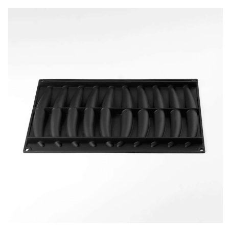 Moule en silicone pour trompe œil gousse de vanille x10