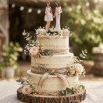 déco gateau de mariées
