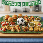 plateau traiteur pour buffet anniversaire football x2