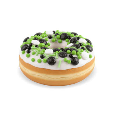 gateau foot pour anniversaire enfant avec sprinkles dekora