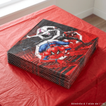 serviettes en papier spider-man multiverse