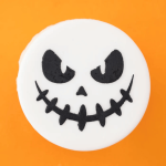 Pochoir jack-o-lantern pour biscuits halloween faciles