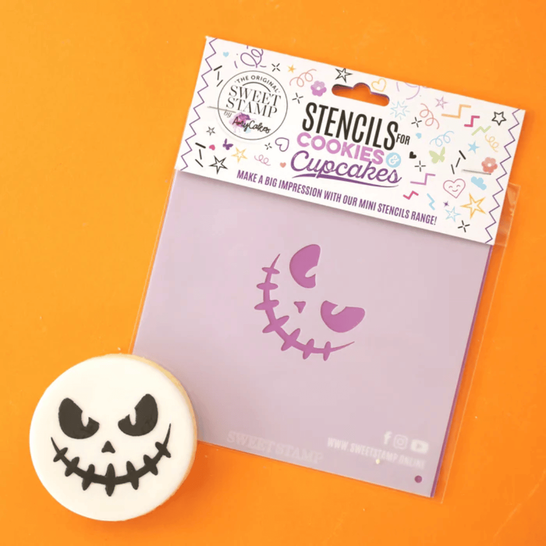 Pochoir pour biscuits jack-o-lantern