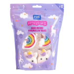 Marshmallows Licorne PME - 12 pièces