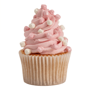 Mini marshmallow crunchy roses et blancs 86 g