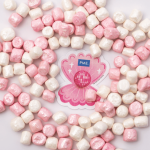 sprinkles marsmallow roses et blancs PME