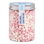 mini marshmallow roses et blancs crunchy