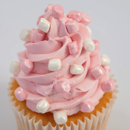 crunchy marshmallows roses et blancs