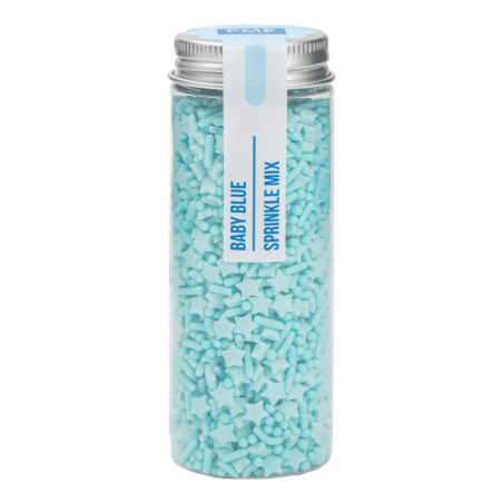 mix sprinkles bleu bébé PME Cake