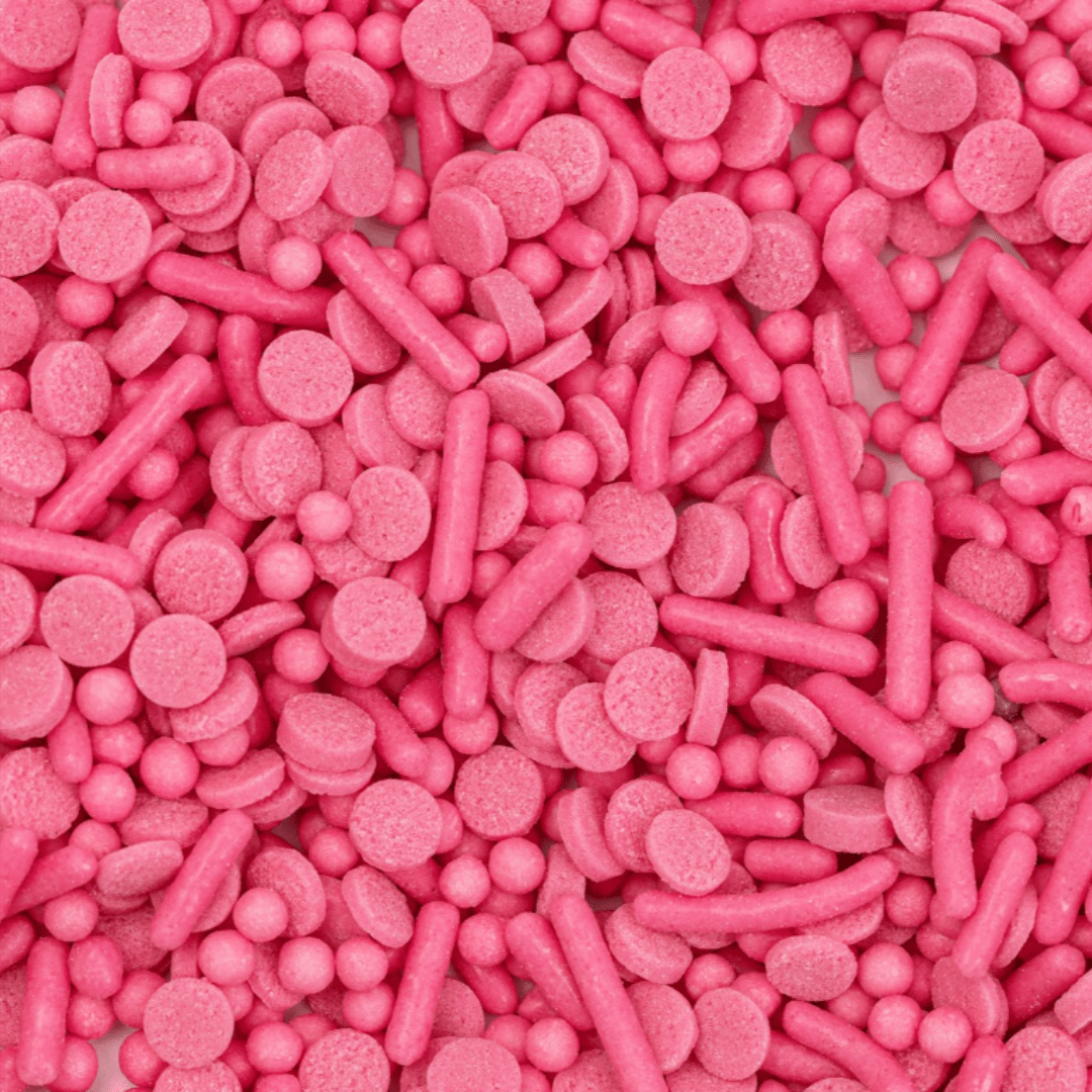 mix sprinkles rose vif de PME Cake